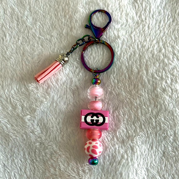 ⚡️Beaded handmade keychain/purse charm - Picture 1 of 3